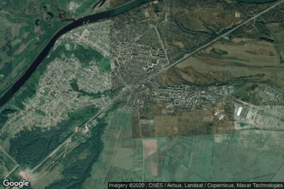 Vue aérienne de Gorokhovets