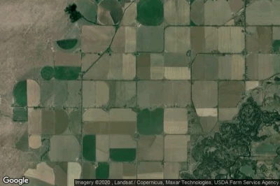 Vue aérienne de Madison County