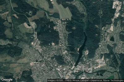 Vue aérienne de Glukhovo