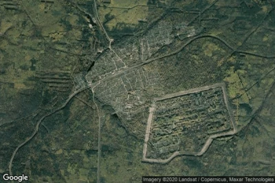 Vue aérienne de Glotovka