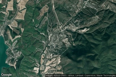 Vue aérienne de Glebovskoye