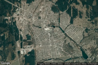 Vue aérienne de Dyatkovo