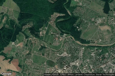 Vue aérienne de Dubrovitsy