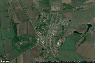 Vue aérienne de Dubovyy Umet