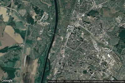 Vue aérienne de Dmitrov