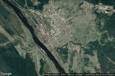 Vue aérienne de Demyanovo