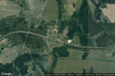 Vue aérienne de Posëlok Chulkovo