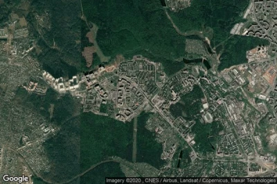 Vue aérienne de Chernevo Odin