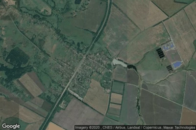 Vue aérienne de Budanovka