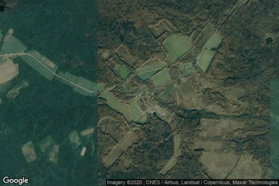 Vue aérienne de Borodino