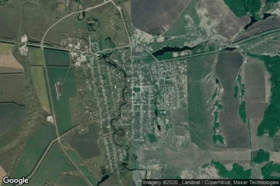 Vue aérienne de Bolshoye Murashkino