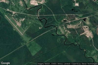 Vue aérienne de Bobrovskaya