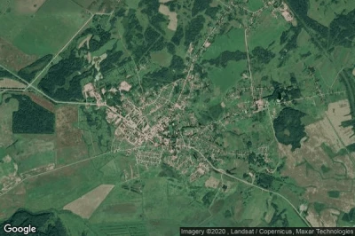 Vue aérienne de Bezhanitsy