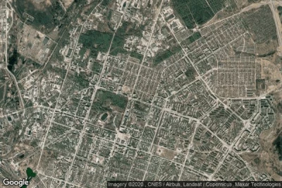 Vue aérienne de Berezniki