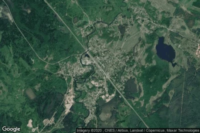 Vue aérienne de Berezayka