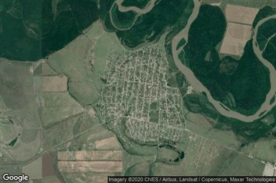 Vue aérienne de Benoy-Yurt