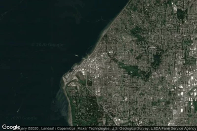 Vue aérienne de Edmonds