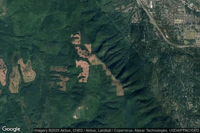 Vue aérienne de King County