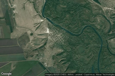 Vue aérienne de Arzhanovskaya