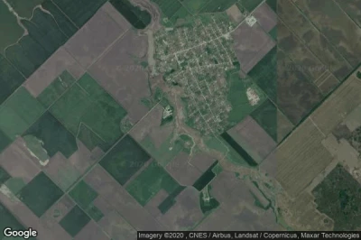 Vue aérienne de Andreyevskaya