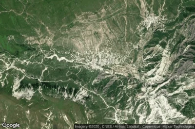 Vue aérienne de Andi