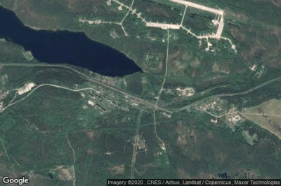 Vue aérienne de Afrikanda