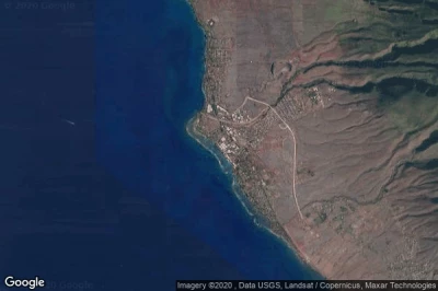 Vue aérienne de Lahaina