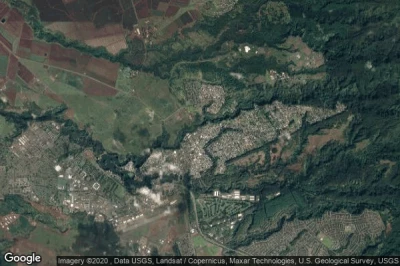 Vue aérienne de Wahiawa