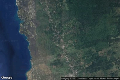 Vue aérienne de Honalo