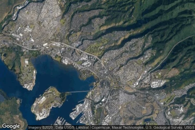 Vue aérienne de Aiea