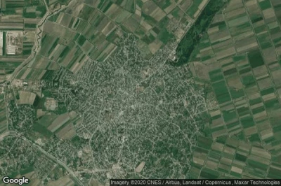 Vue aérienne de Agdzhabedy