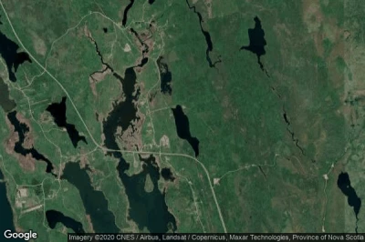 Vue aérienne de Argyle