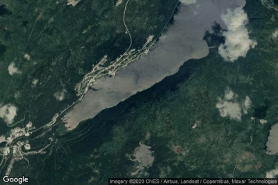 Vue aérienne de Baie Verte