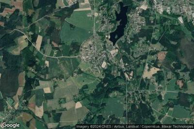 Vue aérienne de Põlvamaa