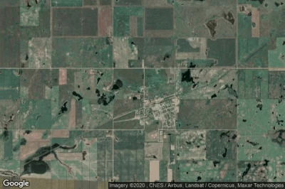 Vue aérienne de Bengough