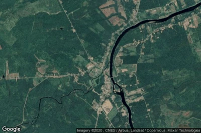 Vue aérienne de Blackville