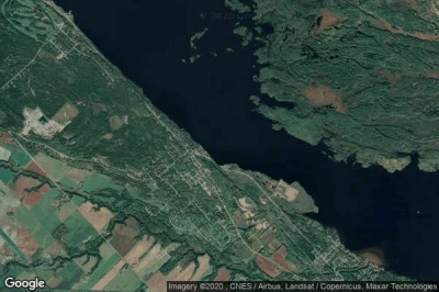 Vue aérienne de Braeside