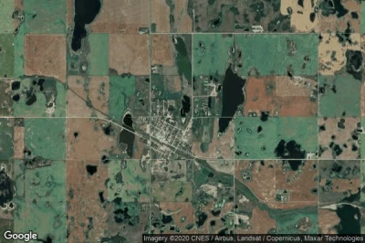 Vue aérienne de Bruno