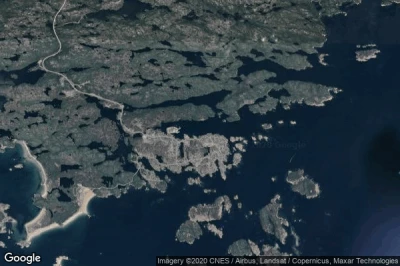 Vue aérienne de Burgeo
