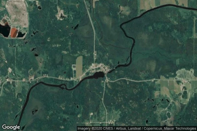 Vue aérienne de Cléricy