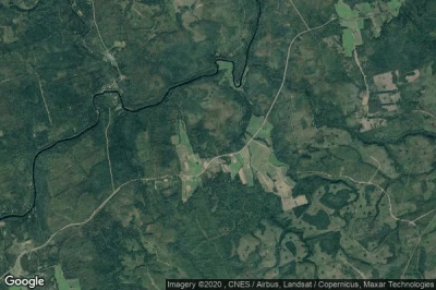 Vue aérienne de Cloverdale