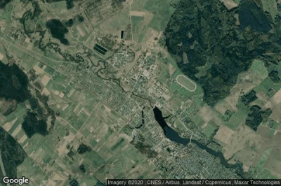 Vue aérienne de Sirvintos