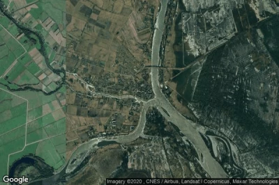 Vue aérienne de Rusne
