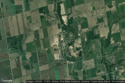 Vue aérienne de Grand Valley