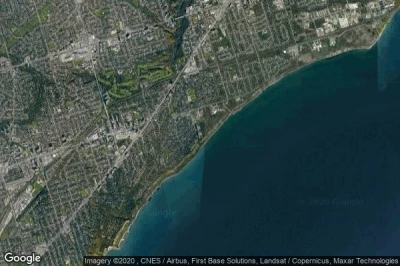 Vue aérienne de Guildwood Village