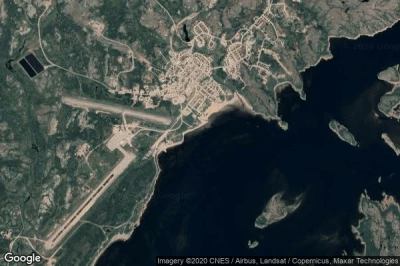 Vue aérienne de Kuujjuaq