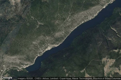 Vue aérienne de Loon Lake