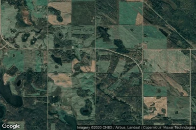 Vue aérienne de McRae