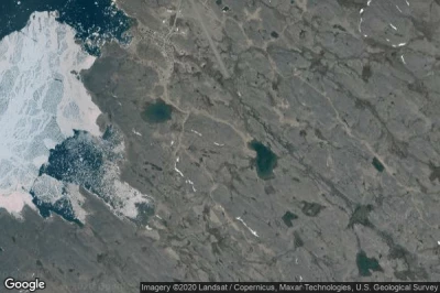 Vue aérienne de Quaqtaq