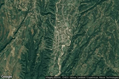 Vue aérienne de Tsalenjikha